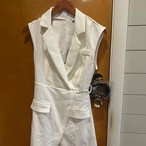 Fashion Nova Naomi Mini Blazer Dress (Belt included)